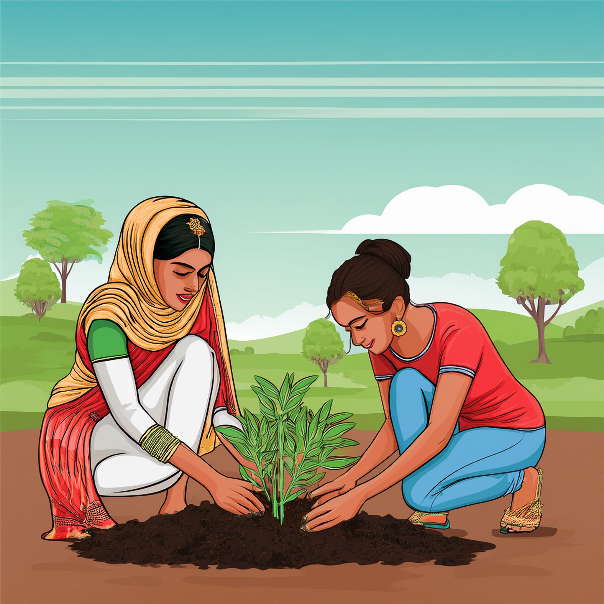 Activities like tree plantations, free expert consultation on rain water harvesting, provision of smokeless chulas, RO plants to villages, seed paper making, seed ball making, sapling distribution, awareness programmes in schools and universities are done under this social service.  Around 30000 tree plantations have been done so far. Our mission: Let the earth be green all around!