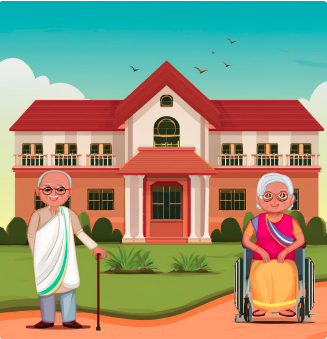 Every Saturday, our team of volunteers spend spiritual evenings with lonely seniors staying in various Old Age Homes of Vadodara.  All the festivals are also celebrated by our dedicated team of volunteers with them. Till now, more than 1000 such sessions have been conducted.